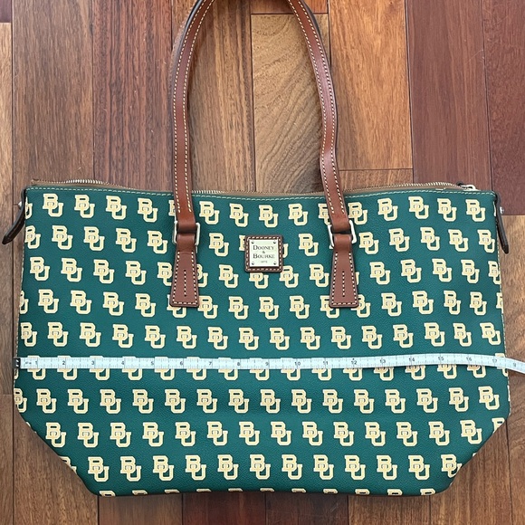 Dooney & Bourke Baylor University Green and Gold Logo Tote - Picture 5 of 5